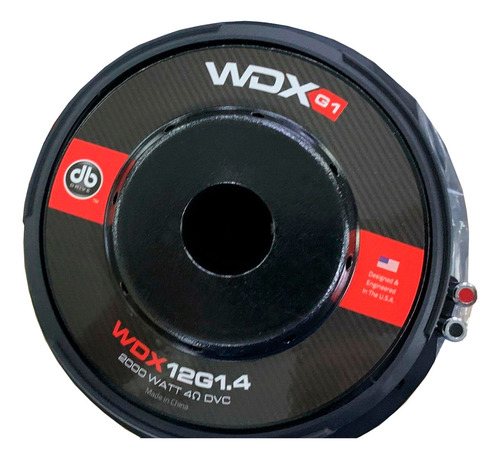 Subwoofer Profesional Db Drive Wdx12g1.4 Doble Bobina 2000w