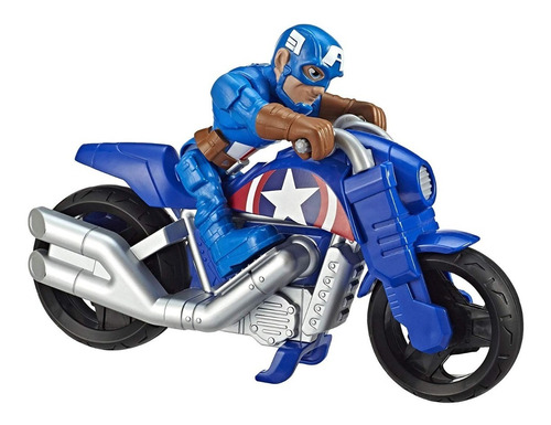 Capitan America Moto De La Victoria Super Hero Hasbro