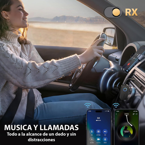 Adaptador Receptor Transmisor Bluetooth 3.5mm Manos Libres
