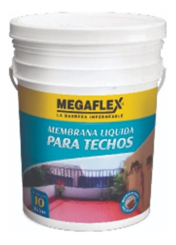 Membrana* Líquida Megaflex X 20 Kg Blanca + Pincel 1n° 15