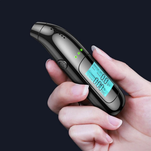 Detector De Alcoholímetro Digital Con Pantalla Lcd Y Alarma