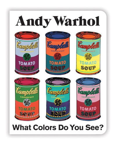 Libro Aprender Colores Andy Warhol Mudpuppy