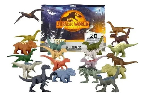 Jurassic World Multipack De Mini Dinosaurios X20