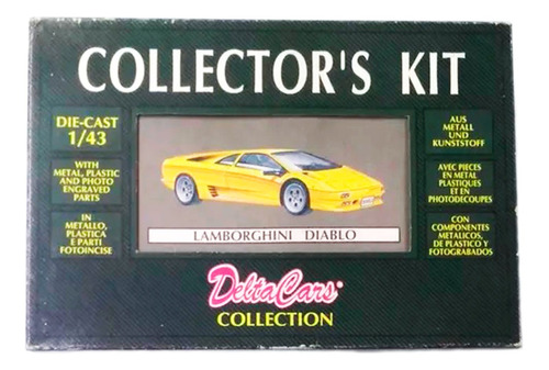 Lamborghini Diablo Escala 1:43 Delta Cars Collection 8000