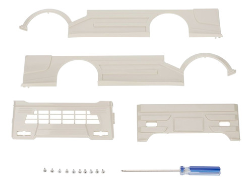 Rc Camión Cuerpo Cercado De Cuerpo Ancho Para Wpl D12 Rc