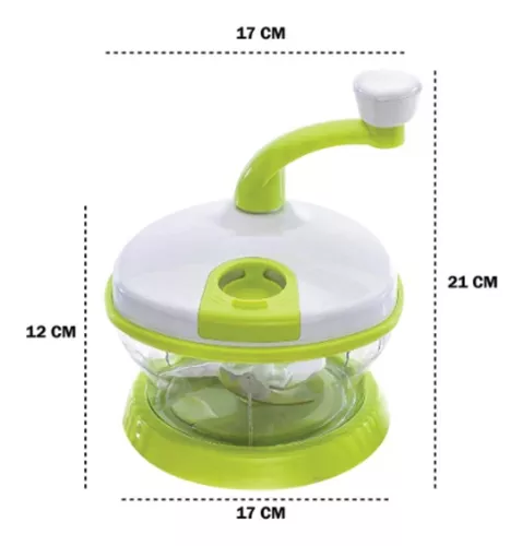 Centrifugadora De Ensalada Con Escurridor Integrado 4 Litros, Redlemon,  81190. Blanco