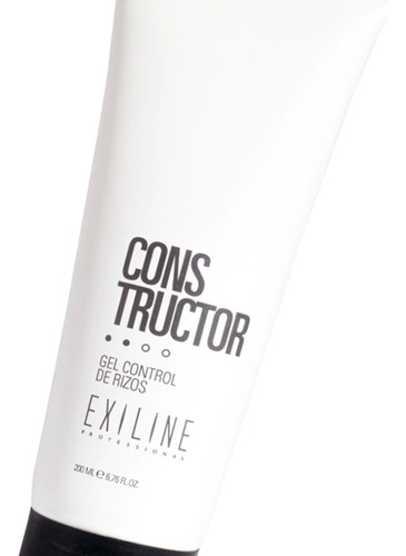 Exiline Styling Constructor Gel Control Rizos Pelo 200ml 3c