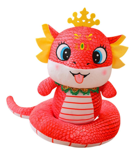 Ano Novo Chinês Brinquedo De Pelúcia 2025 Ano Vermelho
