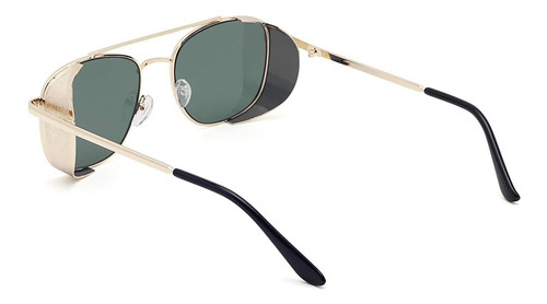 Gafas De Sol De Estilo Gótico Steampunk Redondas, Para Hombr