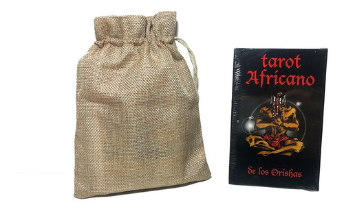 Mazo Cartas Tarot Africano De Los Orishas + Funda Artesanal