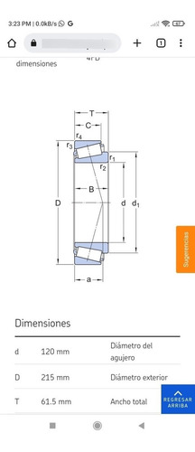 Rodamiento 32224