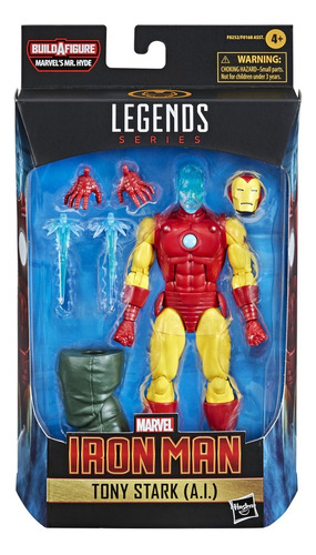 Hasbro Marvel Legends Series - Figura De Tony Stark (a.i.)