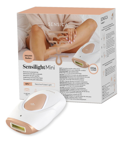 Sensica Sensilight Mini 300 Dispositivo De Depilacion Perman