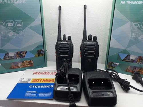 Radios Uhf  3w   3 Km De Alcanse En Campo 500m En Ciudad 