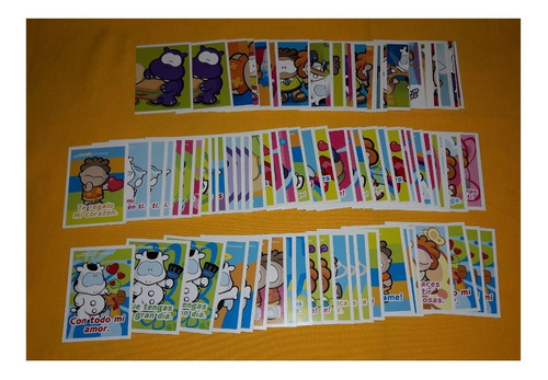 Gusanito Lote 100 Tarjetas Y Estampas Panini Originales 2010