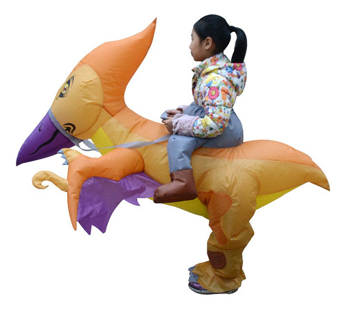 Inflável Dinossauro Fantasia Crianças Blow Up Vestido Fantas
