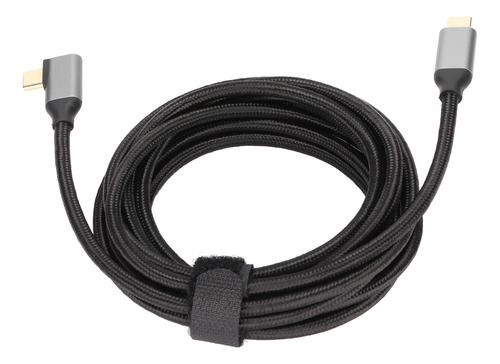 Cable Pd Tipo C De Ángulo Recto 5a De 100 W Para Teléfono Xi