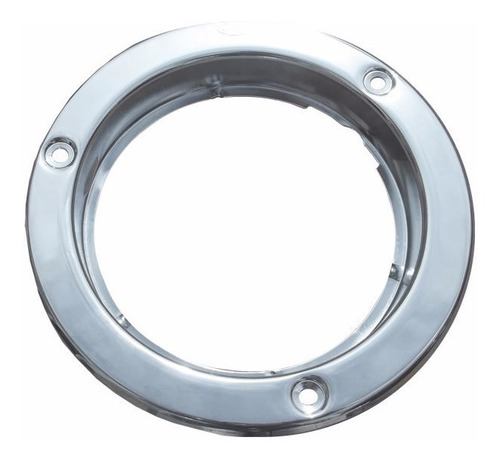 Bisel C/seguro Para Plafon 4 Pulgadas Cromado A-inox No.7727
