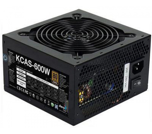 Fonte de alimentação para PC Aerocool Advanced Technologies KCAS 600W 600W black 230V