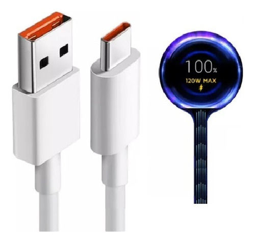 Cable De Carga Hypercharge® 120w 6a Xiaomi 10 11 12 13 14