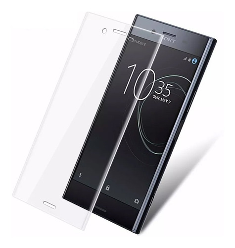 Mica De Vidrio Templado Sony Xz Premium Full 3d Cubre Todo