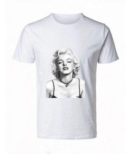 Polera Marilyn Monroe Icono Femenino Algodon Estampada