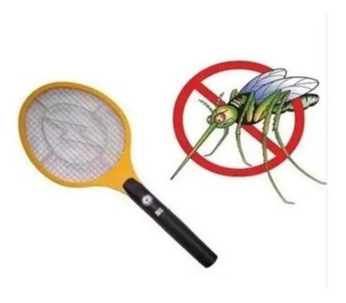 Raquete Elétrica Mata Mosquito Insetos Recarregável