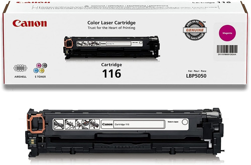 Recarga Toner Canon 116 Color Lbp5050 Y Mf8050c Garantia 6 M