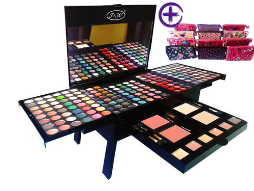 Kit De Maquillaje Piano P&w 195p Set + Neceser De Regalo