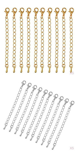 Juego De 100 Pulseras Para Hacer Joyas, 75 Mm, Cadena Extens