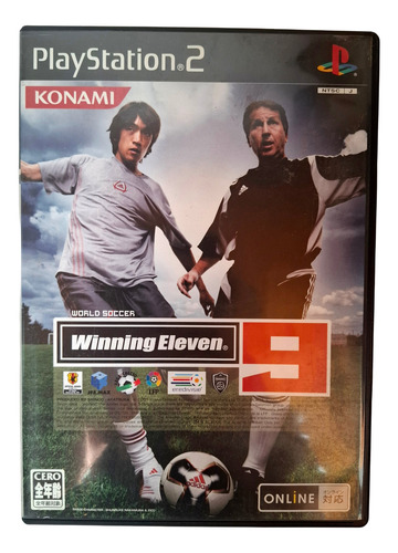 Winning Eleven 9 Ps2 | Versión Japonesa (Usado)