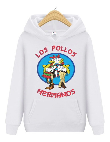 Sudadera Pollos Hermanos, Unisex Con Capucha Y Cangurera