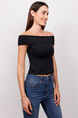 Blusa Juvenil Moda Playera Olan Ancho Monique Calidad Bgl