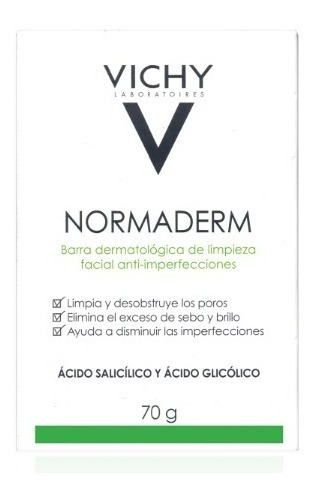 Imagen 1 de 3 de Jabón Vichy Normaderm 70gr