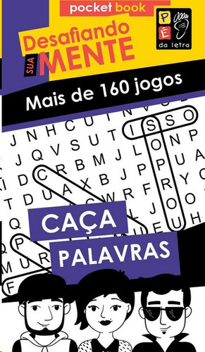 Pocket Book Caça Palavras, De Letra / Letra. Editora Pé Da Letra, Capa Mole, Edição 1ª Edição Em Português, 2020