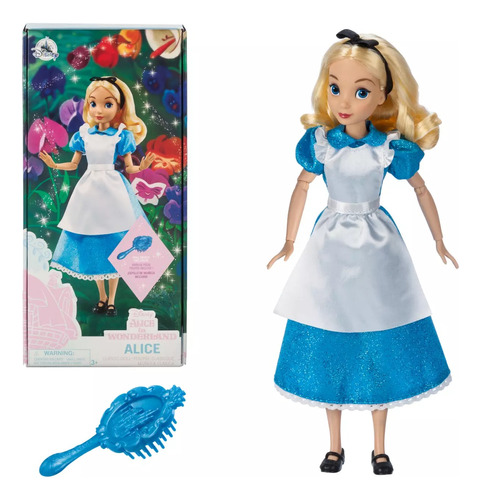 Alicia Pais De Las Maravillas Clasic Doll Disney Orig Replay