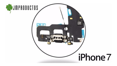 Flex De Carga Compatible iPhone 7 Jack + Instalacion
