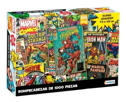 Puzzle/rompecabezas Premium - 1000 Pzas - Comics - Marvel