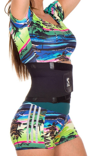Imagem 5 de 8 de Cinta Modeladora De Cintura Abdominal E Protetor De Lombar