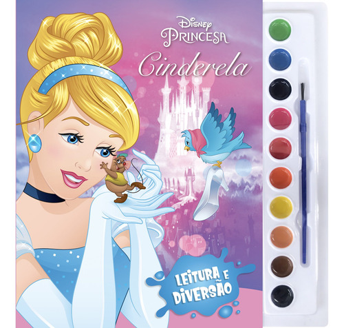 Livro Disney - Aquarela - Cinderela