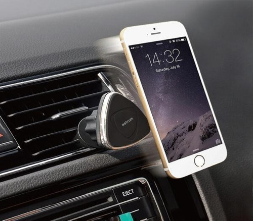 Imagen 3 de 4 de Soporte Magnético Celular P/ Auto Astrum Sh450 Universal!