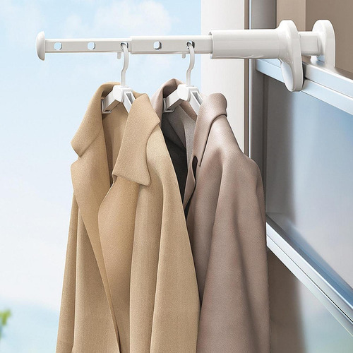 Estante De Secado De Ropa Retráctil De Montaje En Pared,