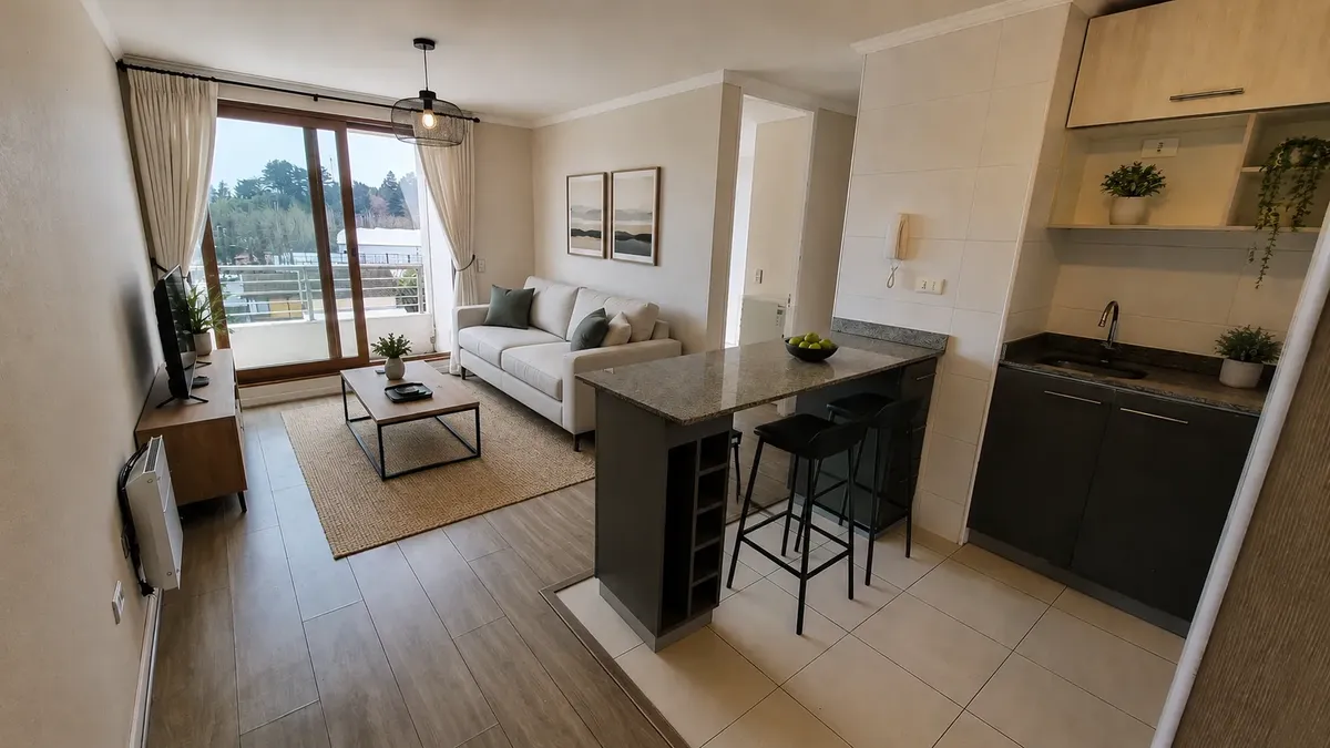 Imagen 2 de 12 de Arriendo Departamento 2 D 2 B - San Pedro De La Paz