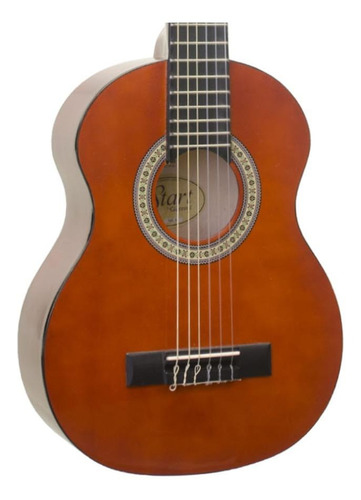 Imagem 3 de 3 de Violão clássico infantil Giannini Start NR para destros natural verniz brilhante
