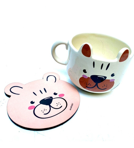 Acabajo Deco Set Taza Con Forma De Oso