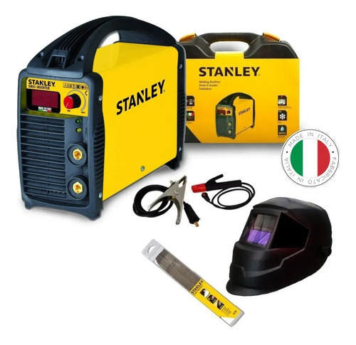 Soldadora Inverter Stanley Sirio 170 160a Italiana + Mascara