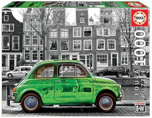 Puzzle Educa 1000 Piezas Coche En Amsterdam 18000