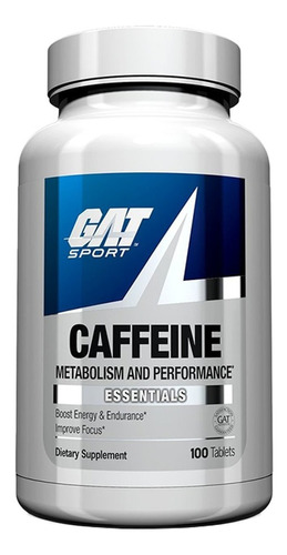 Gat Sport Caffeine Cafeina 100 Tabletas