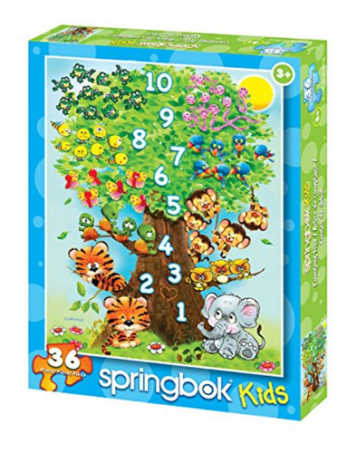 Rompecabezas De 36 Piezas Springbok's Para Niños, Árbol De C