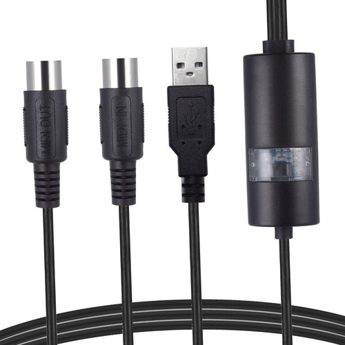Adaptador De Cable Usb Midi Teclado De Piano Tarjeta De